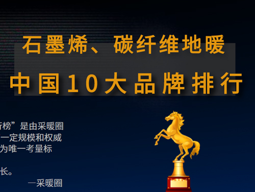 采暖圈發(fā)布2021石墨烯、碳纖維地暖中國10大品牌排行榜